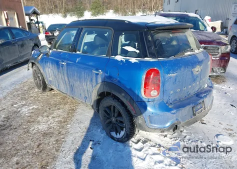 2013 Mini Countryman Cooper S from USA, damaged, VIN WMWZC5C52DWM16375